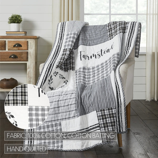 Farmhouse Patchwork Throw Blanket - BELLISIMA HANDBAGS USA