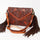 Cowhide Envelope Fringed Crossbody | Sample Sale