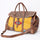 Genuine Western Leather Duffel Travel Bag