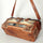 Genuine Western Leather Duffel Travel Bag