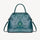 Queen Deus Shoulder Bag Metallic Teal