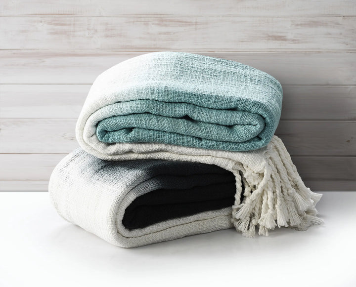 Cotton Woven Throw Blanket - BELLISIMA HANDBAGS USA