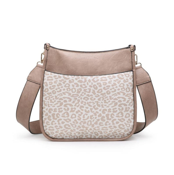 Chloe Cheetah Nude Crossbody