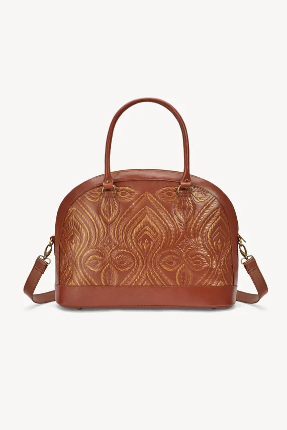 Queen Marrakesh Tooled Hand-Painted Tote