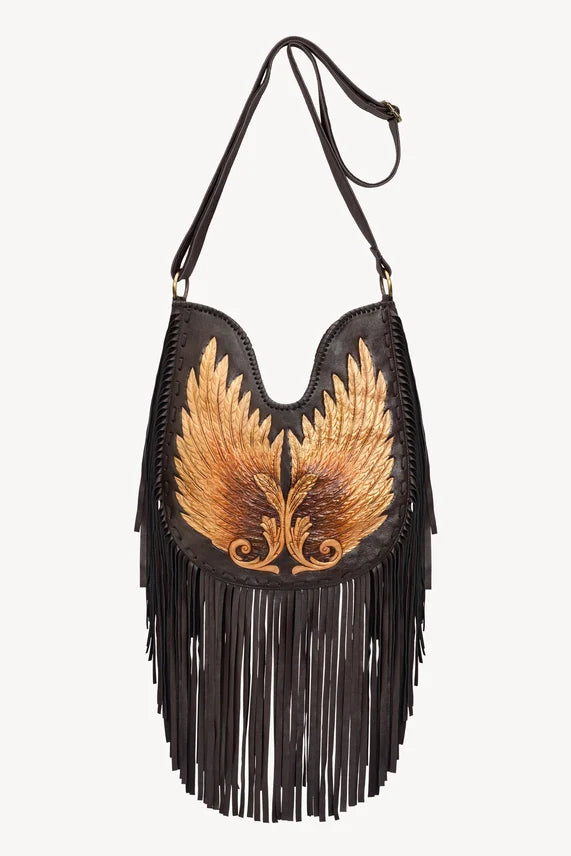 Fly So High Shoulder Bag Dark Choc/Gold