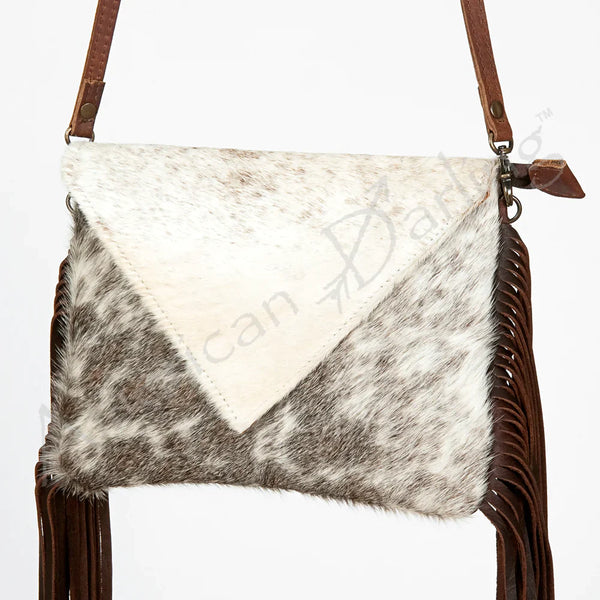 Fringe Leather Shoulder Bag