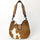 Hobo Western Cowhide Tooled Leather Shoulder Bag