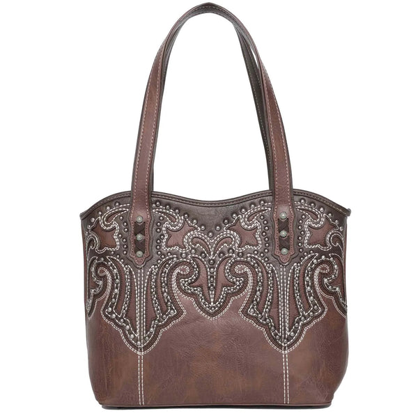 Embroidered Shoulder Bag