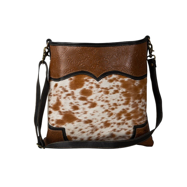 Cattle Prado Leather Shoulder Bag