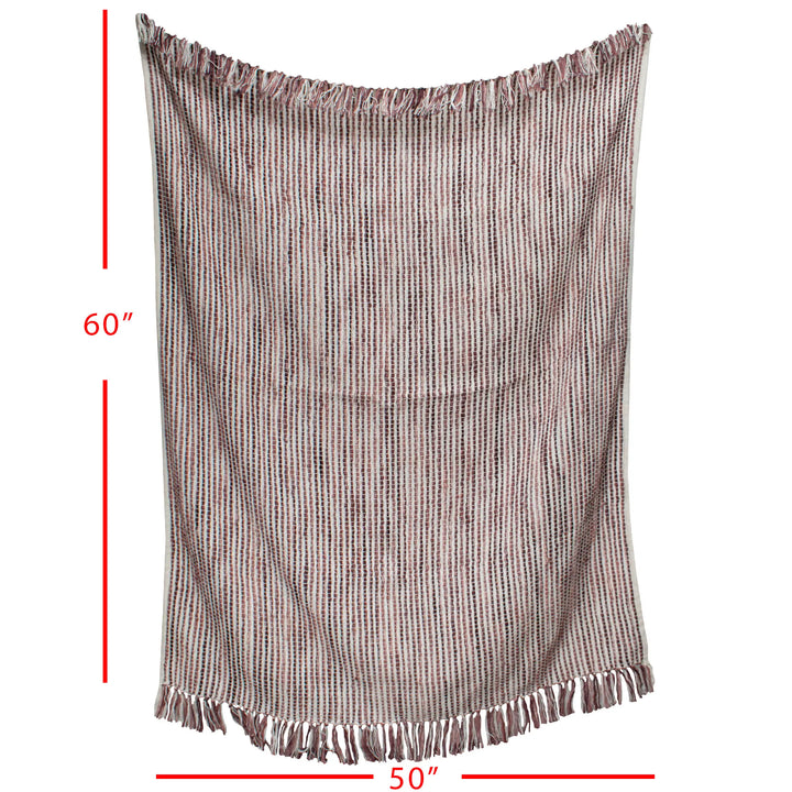 Woven Throw Blanket - BELLISIMA HANDBAGS USA