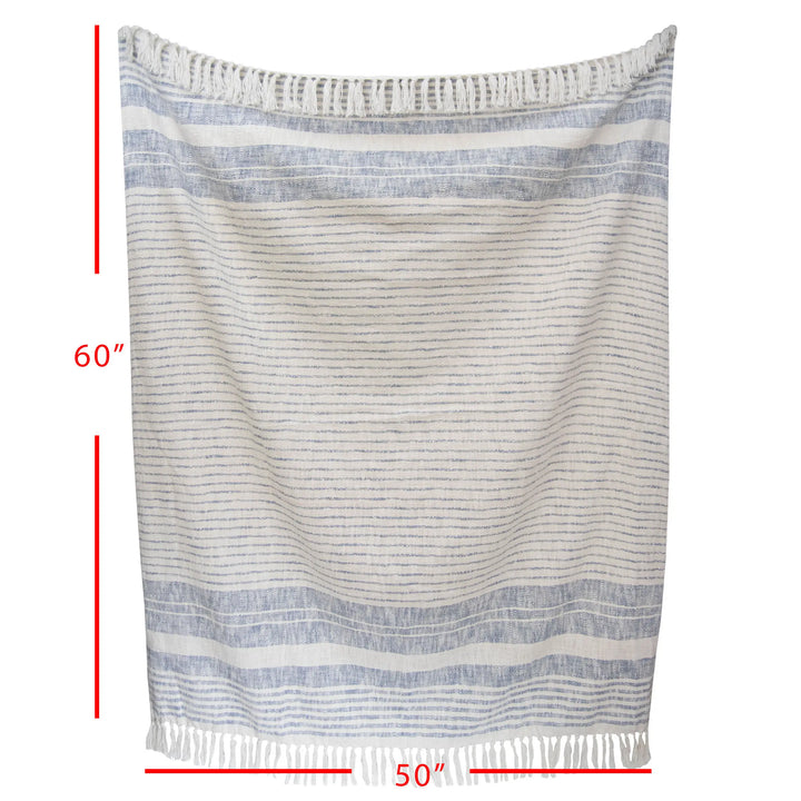 Cabana Woven Throw Blanket - BELLISIMA HANDBAGS USA