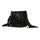 Myra Black Shimmer Shoulder Bag | Western Luxe Fringed Leather