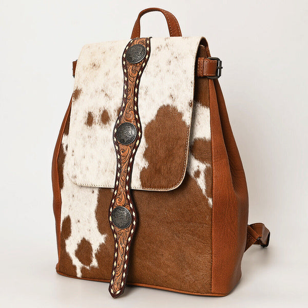 Tooled Leather Backpack