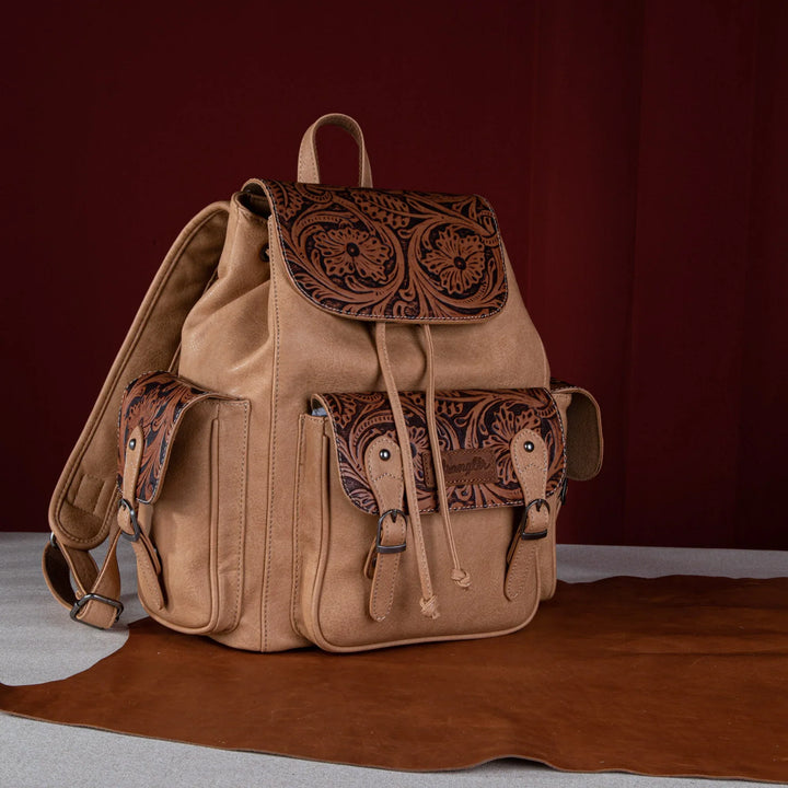 Bull Rider Backpack Wrangler Floral Tooled Backpack – Rodeo Trends