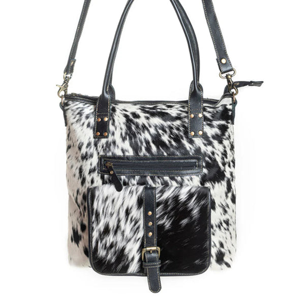 Mesa Maverick Hair‑On Tote Handbag-Crossbody