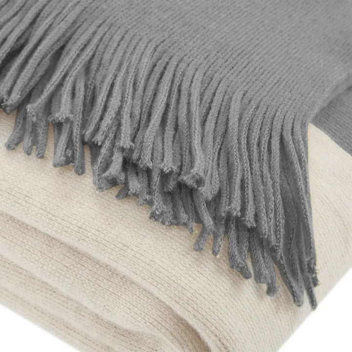 Bohemian Fringed Throw Blanket - BELLISIMA HANDBAGS USA