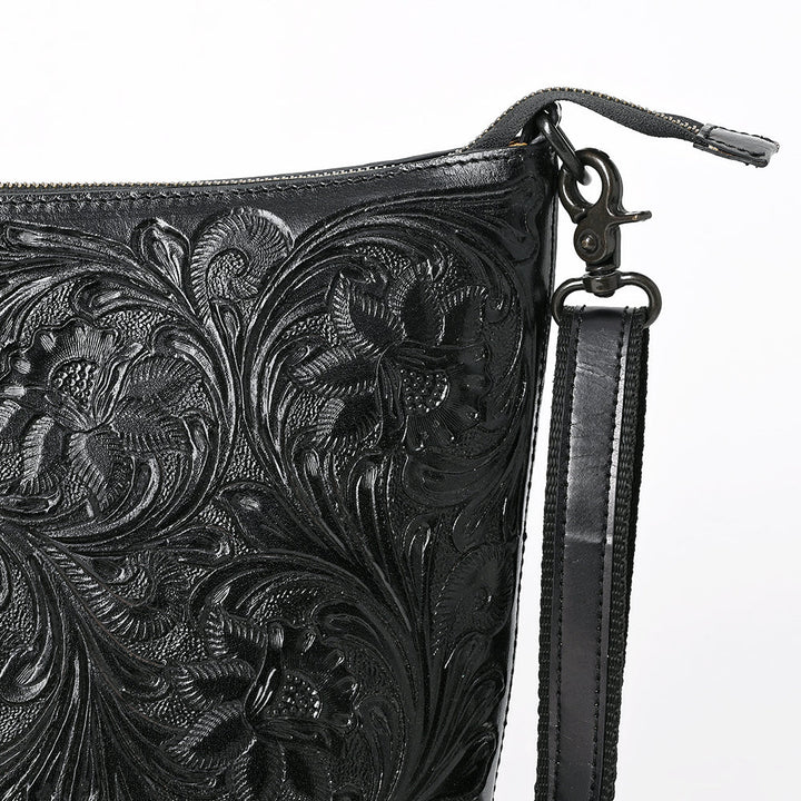 ADBGZ898A American Darling crossbody – luxury Western leather handbag.  Close-Up View