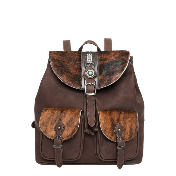 Concealed Carry Leather Backpack