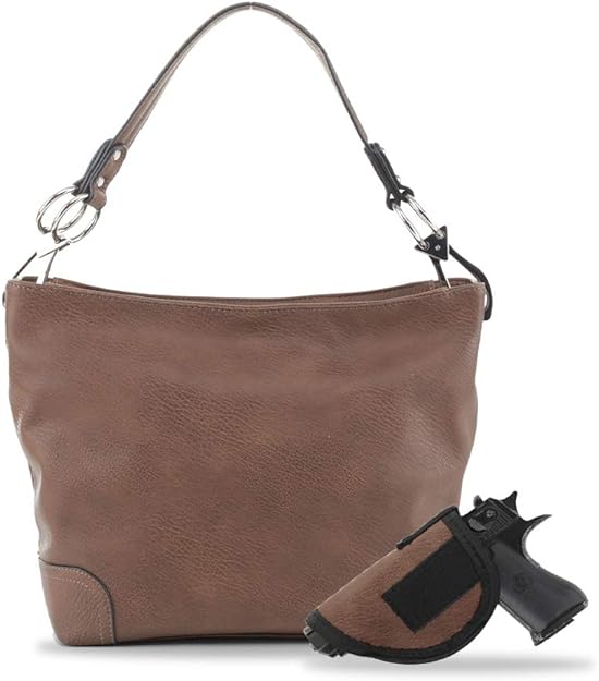 Lydia Concealed Carry Hobo Shoulder Bag