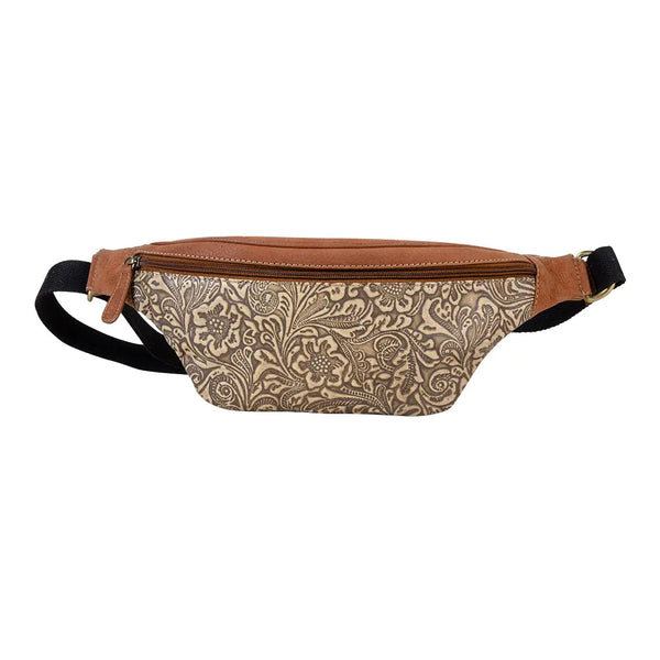 Flukey Leather Waist Bag-Leather Sling