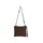 Canvas & Leather Crossbody Shoulder Bag