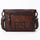 Western Genuine Leather Organizer Crossbody Bag